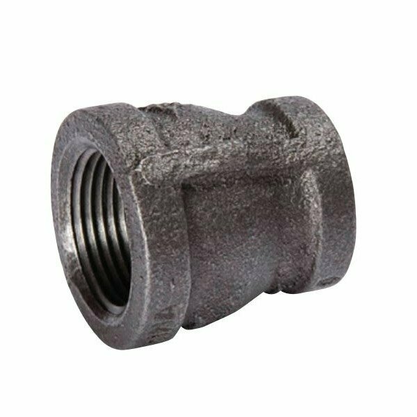 Pannext Fittings Coupling Reducing 1/4x1/8 Blk 521-310HC